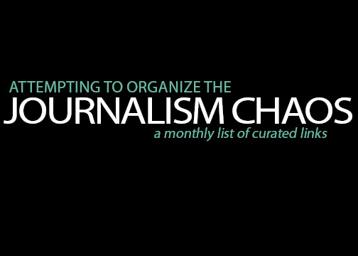 Journalism Chaos:  Links for journalism advisers from around the web