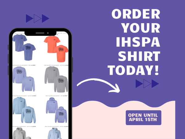 Order Your IHSPA Shirts Today!
