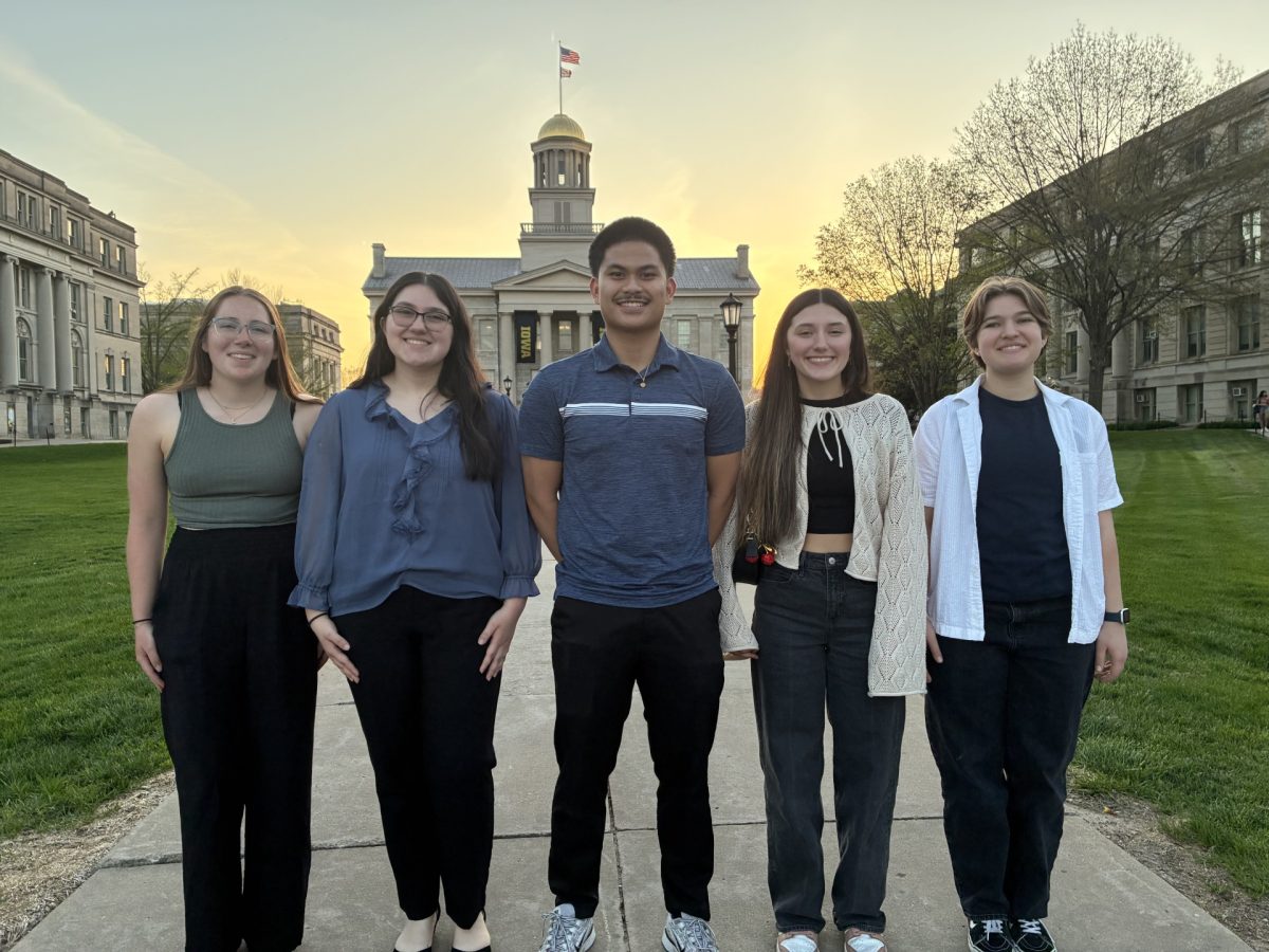 All-State Team from Left to Right: Lydia Gerety, Brooklynn Berumez, Jay McOmar Esmael, Alyssa Muheljic, and Evelyn Kraber. Not Pictured: Lily Rantanen